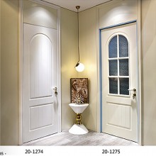 工廠定制現(xiàn)代簡約實木門 歐式烤漆室內木門 流行帶掛板款式圖冊